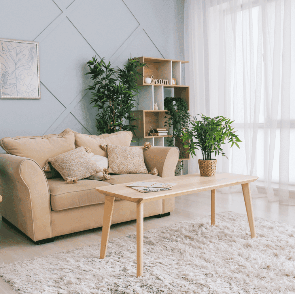 Light wood flooring