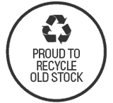 Proud to recycle old stock.
